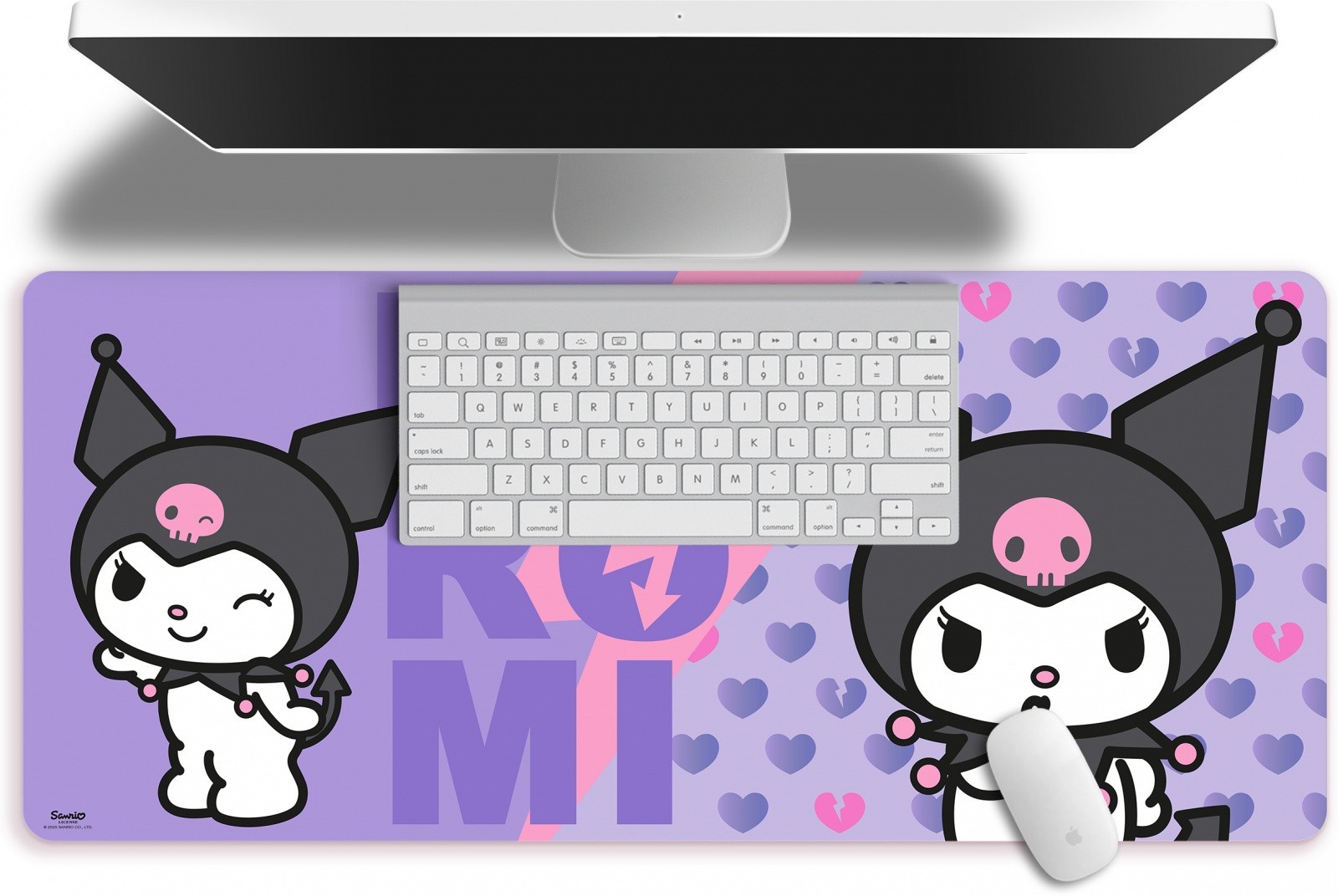 Podloga za miško 80x35cm Kuromi Hello Kitty 3