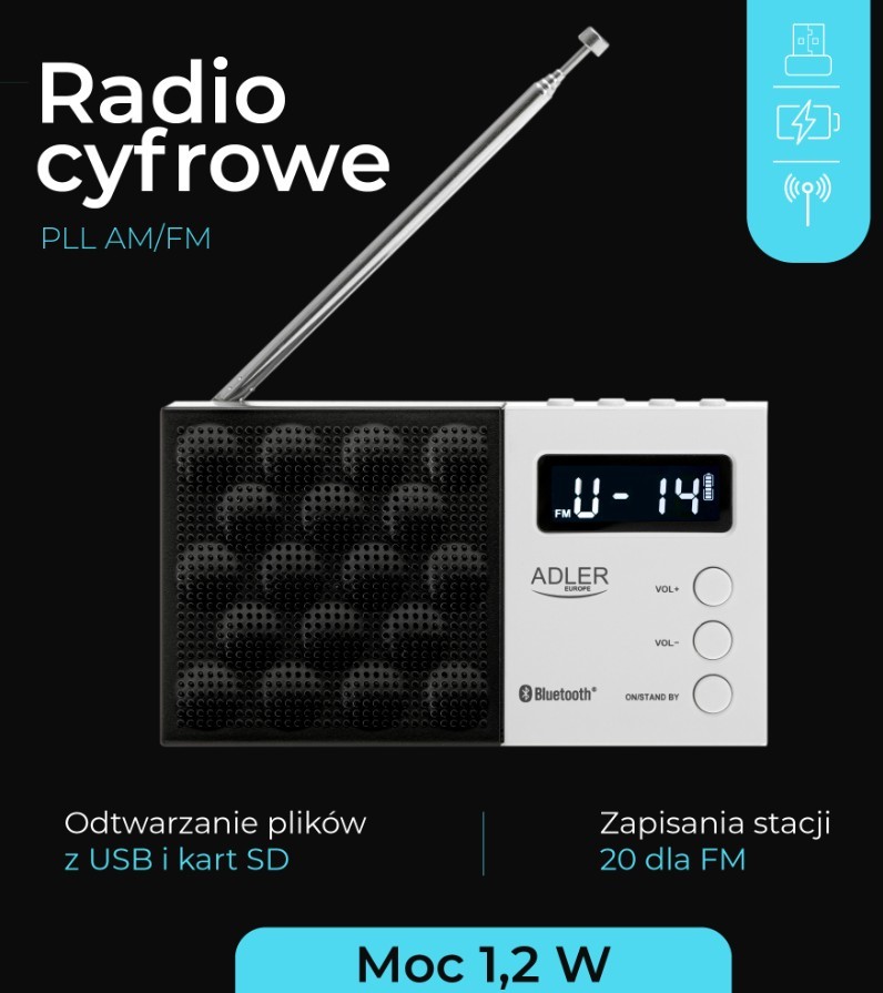 Digitalni radio PLL AD1908 7