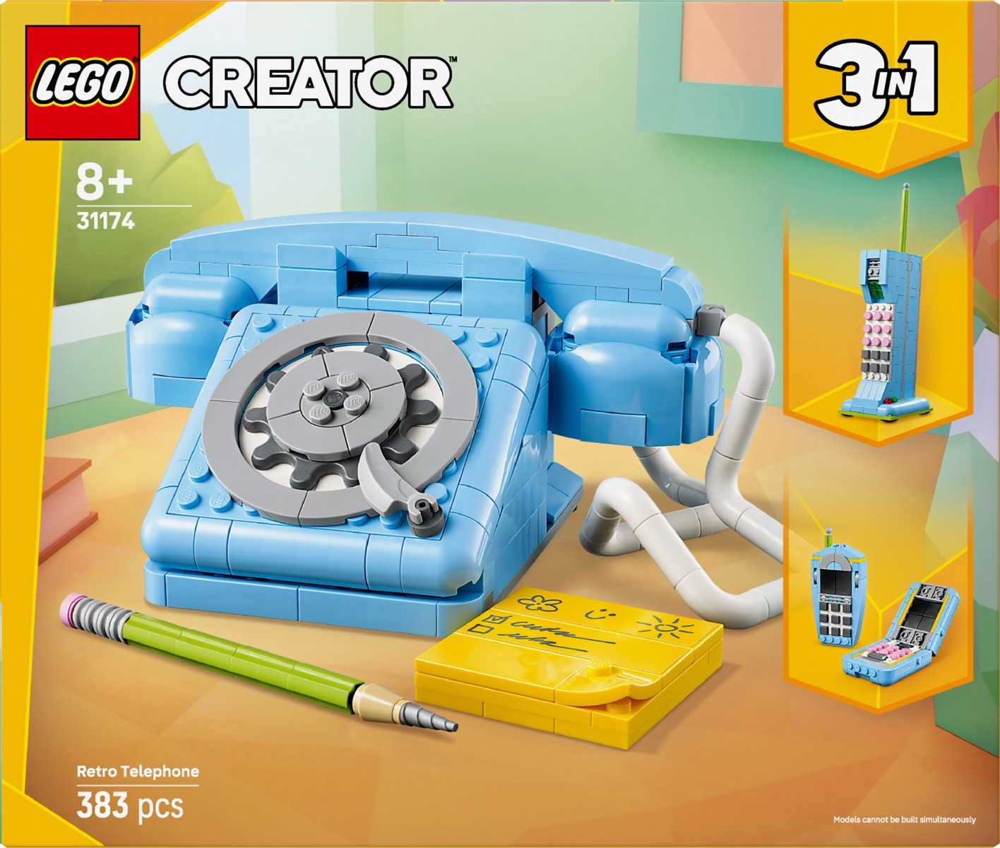 LEGO Creator 'Retro telefon' komplet 3