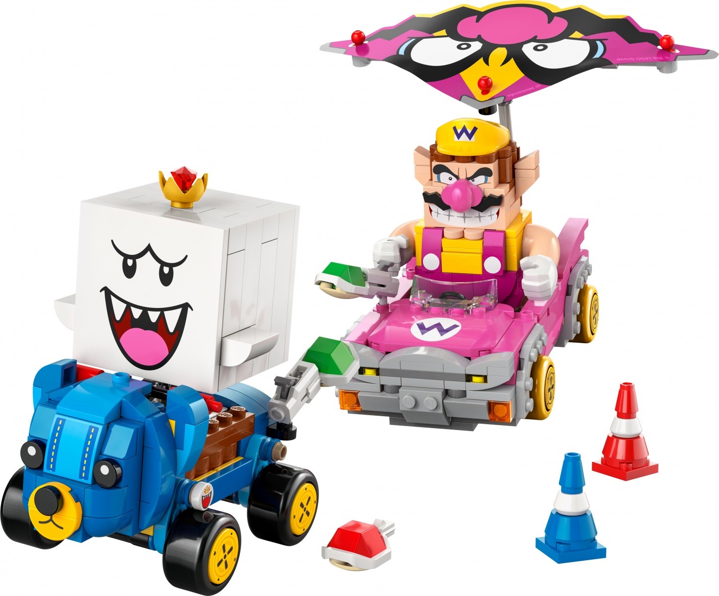 LEGO Super Mario 'Mario Kart - Wario in King Boo' komplet 8