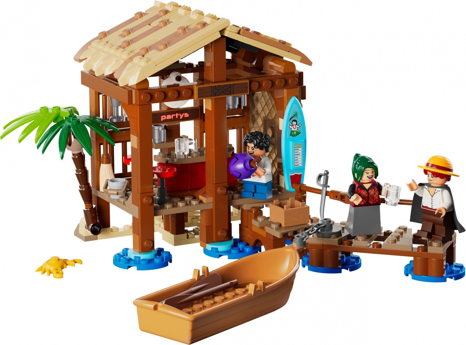 LEGO One Piece 'Koča v vasi Fuusha' komplet 3