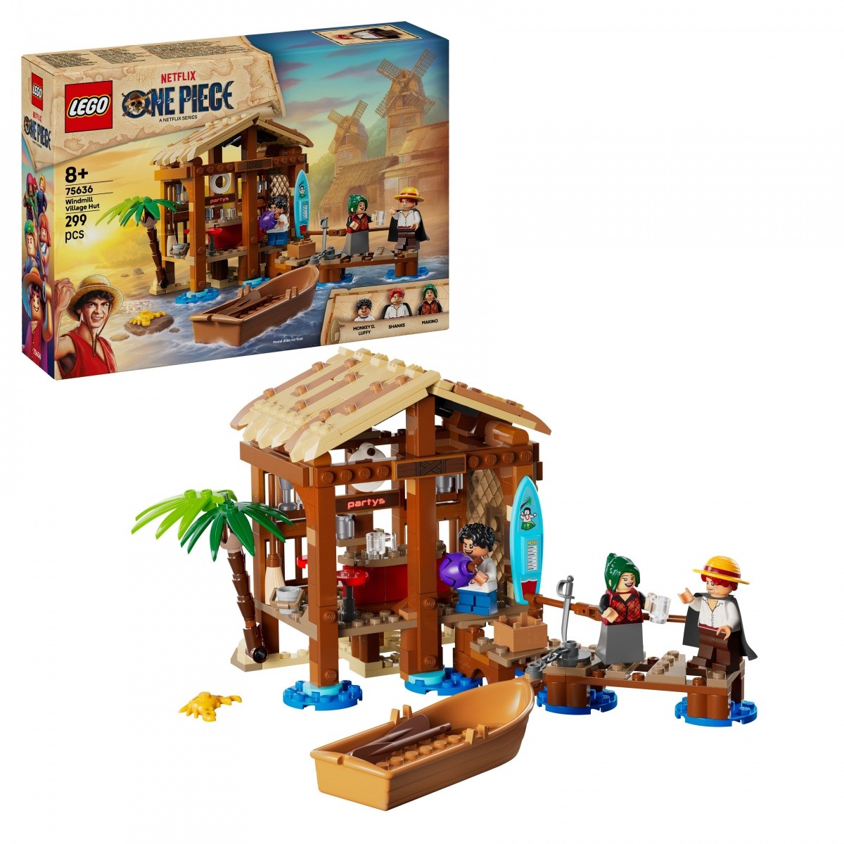 LEGO One Piece 'Koča v vasi Fuusha' komplet 8