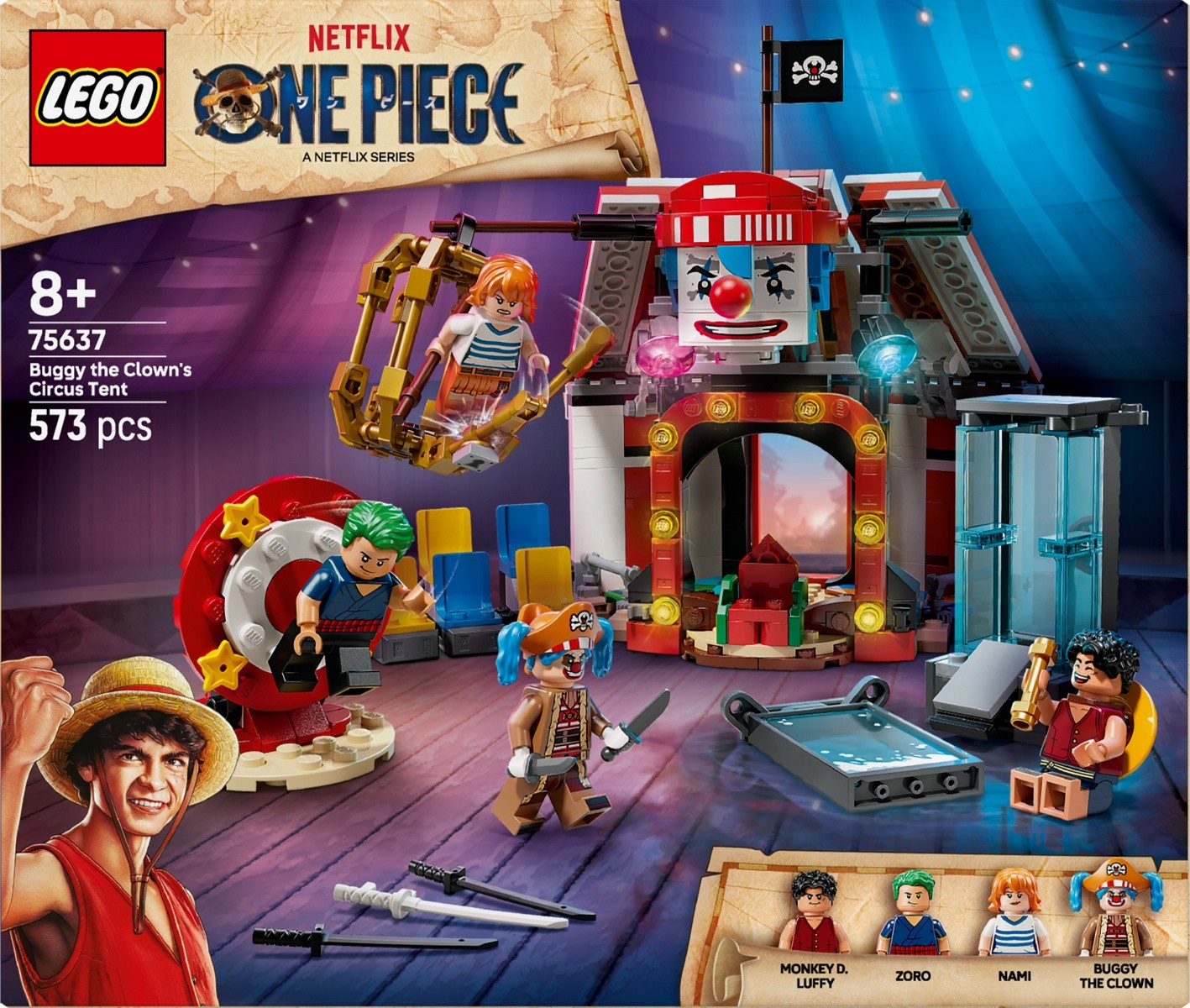 LEGO One Piece 'Cirkusni šotor klovna Buggyja' komplet 2