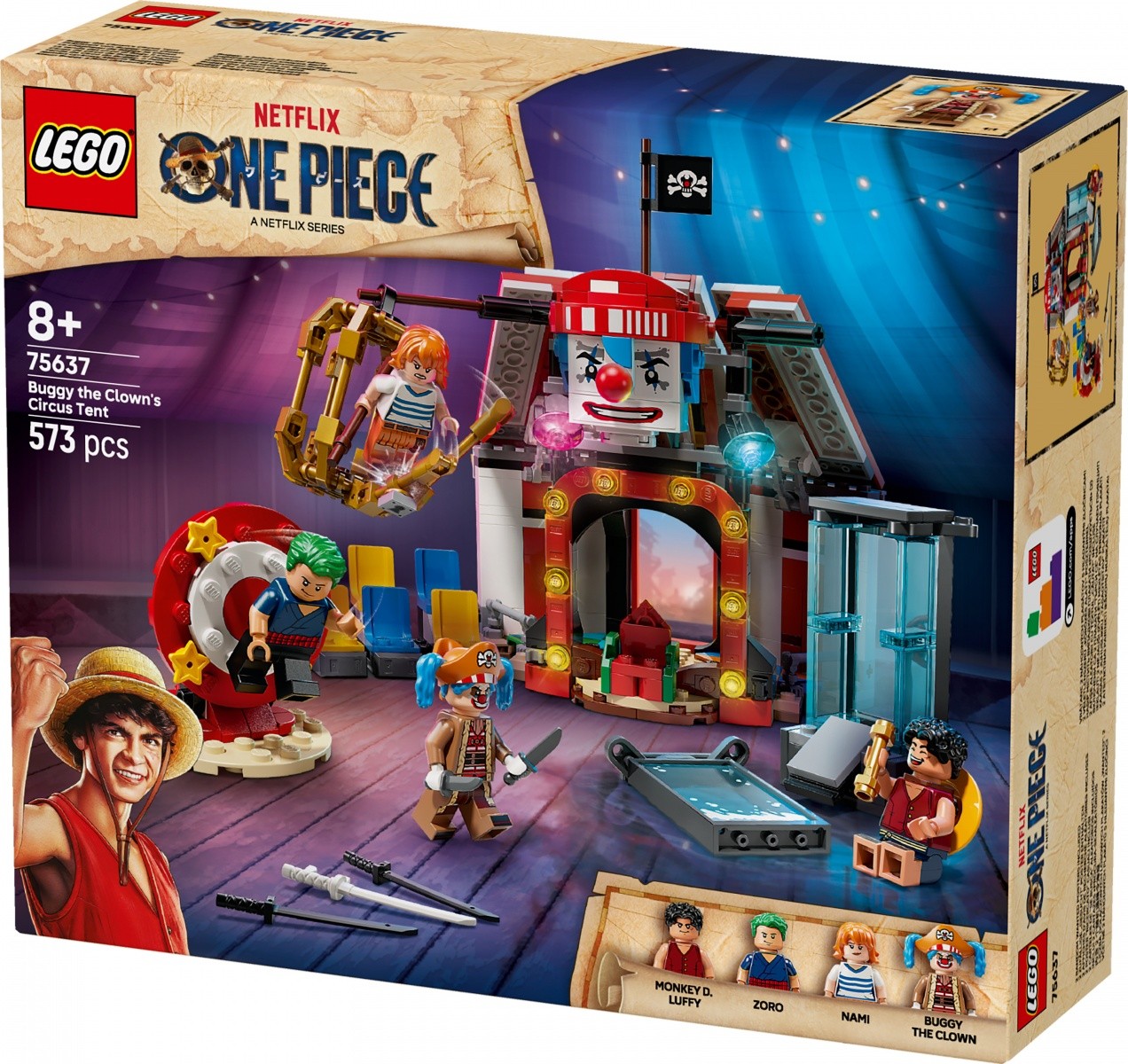 LEGO One Piece 'Cirkusni šotor klovna Buggyja' komplet 3