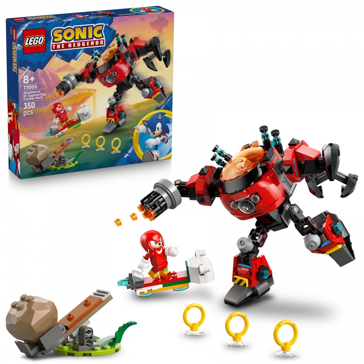 LEGO Sonic 'Knuckles proti Dr. Eggmanu v mechu' komplet 2