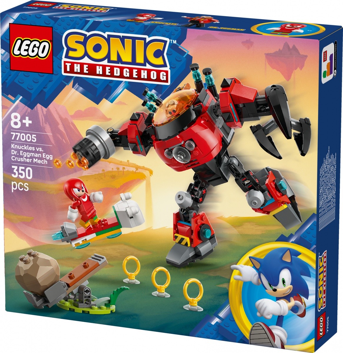 LEGO Sonic 'Knuckles proti Dr. Eggmanu v mechu' komplet 3