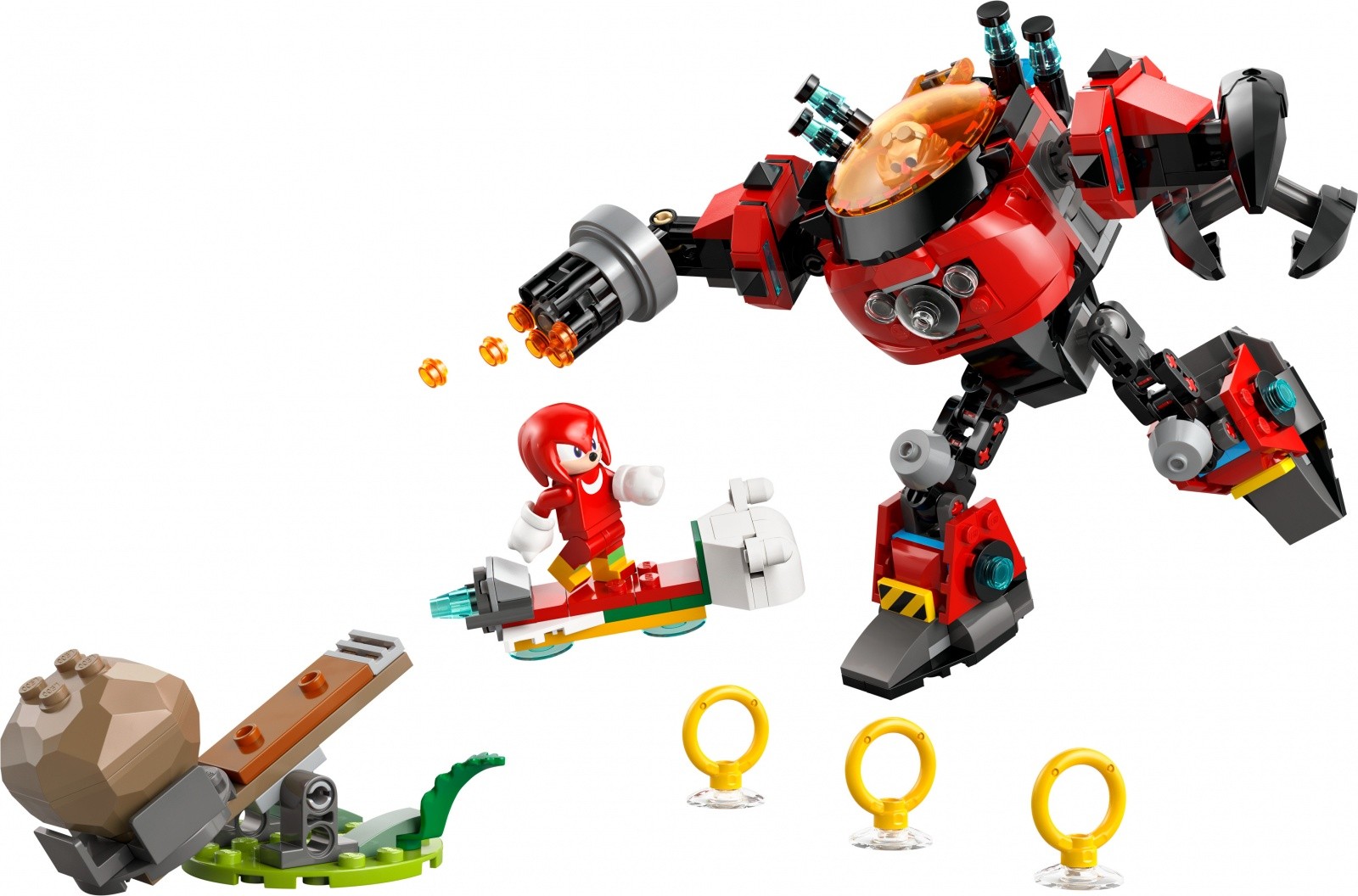 LEGO Sonic 'Knuckles proti Dr. Eggmanu v mechu' komplet 4