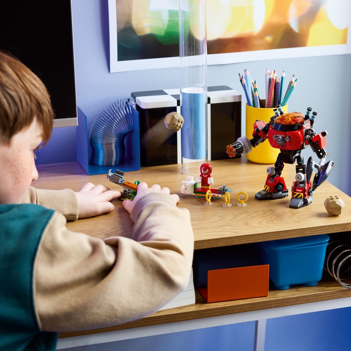 LEGO Sonic 'Knuckles proti Dr. Eggmanu v mechu' komplet 6