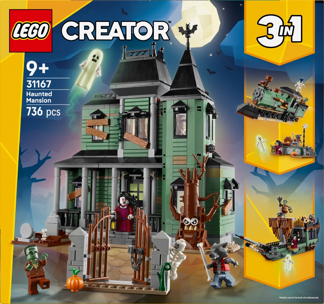 LEGO Creator 'Ukleta rezidenca' komplet 3