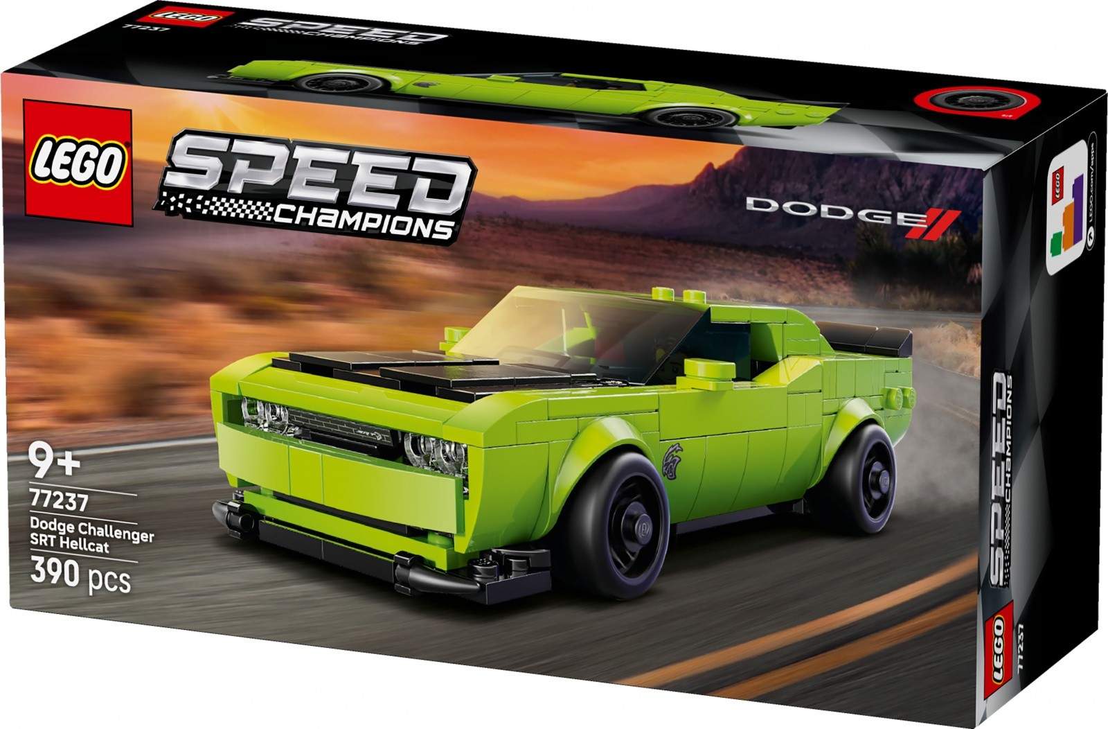 LEGO Speed Champions 'Dodge Challenger SRT Hellcat' komplet 3