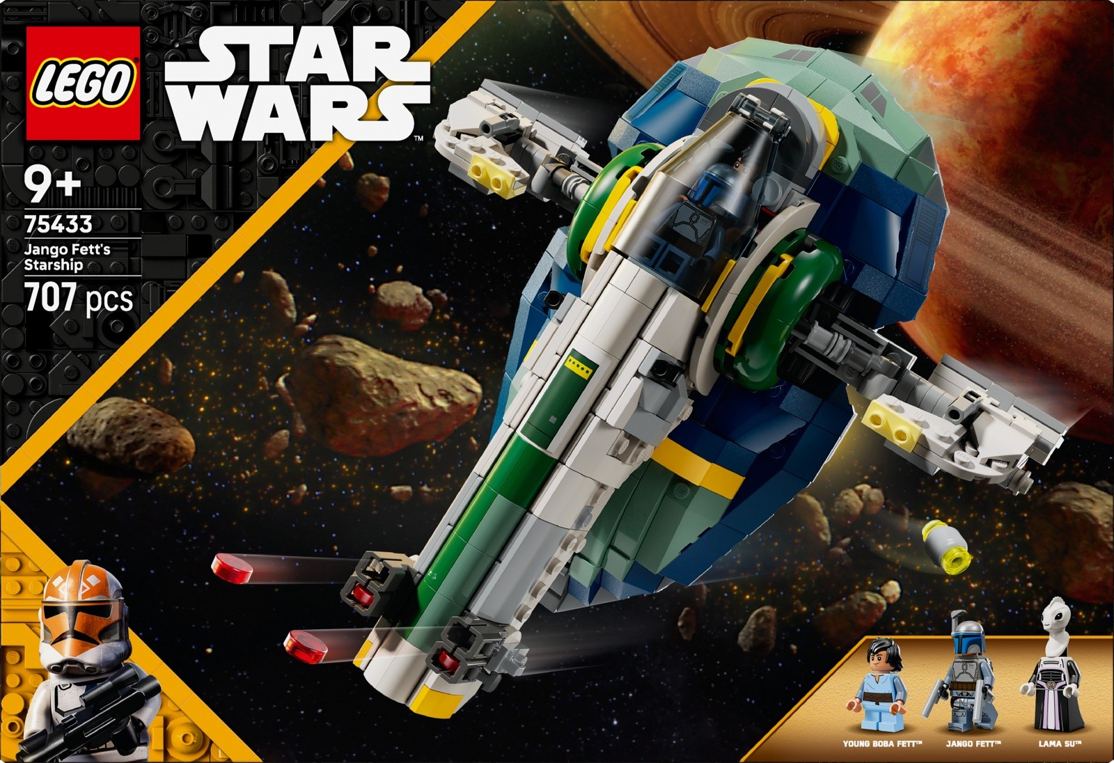 Kocke Star Wars 75433 Vesoljska ladja Jango Fett 2