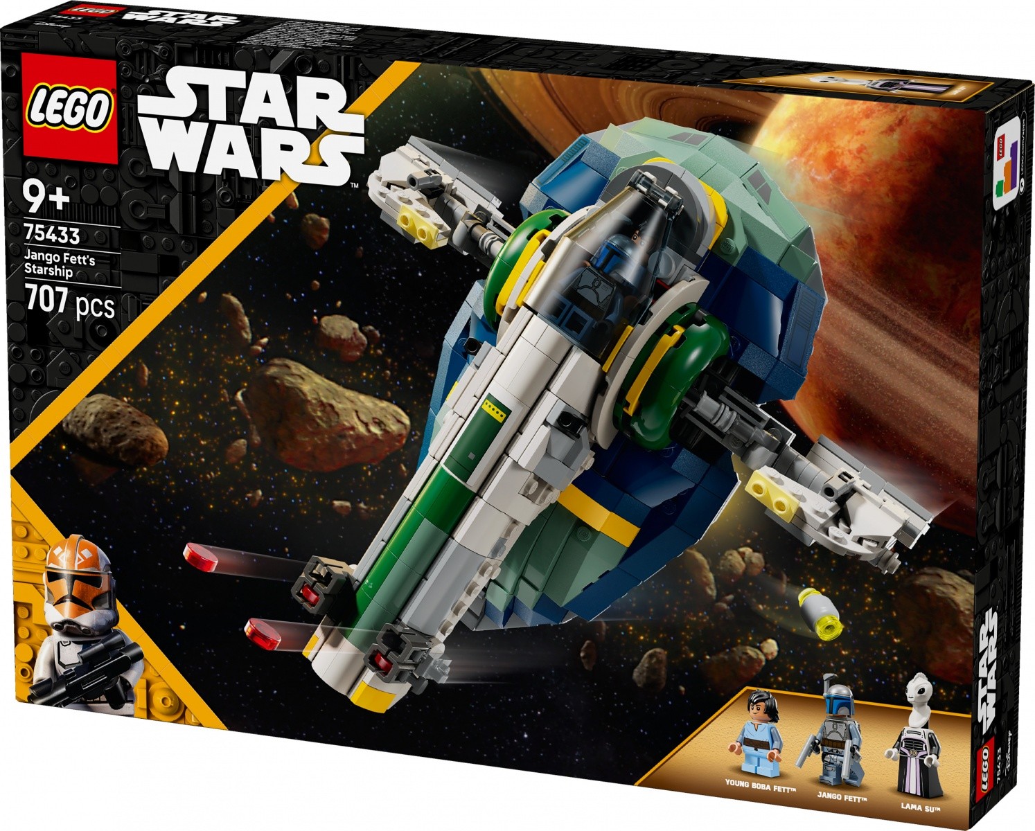 Kocke Star Wars 75433 Vesoljska ladja Jango Fett 3