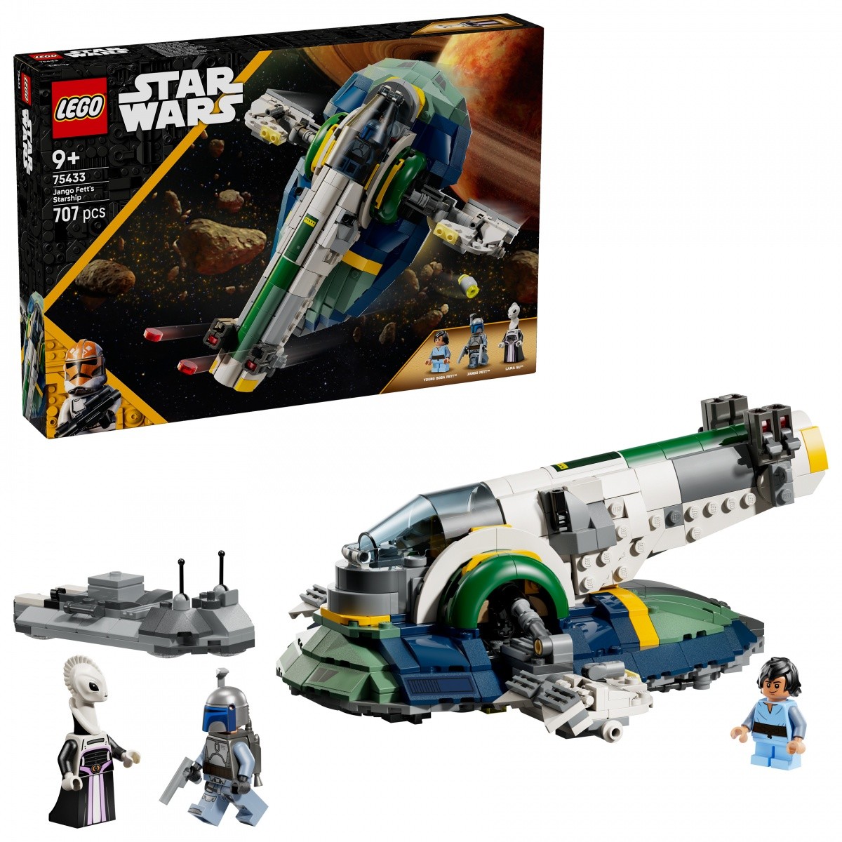 Kocke Star Wars 75433 Vesoljska ladja Jango Fett 5