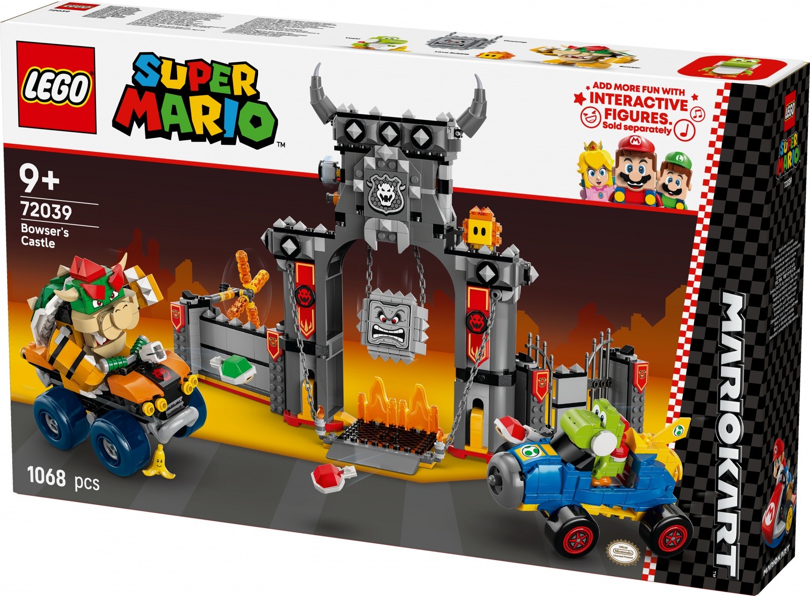 Kocke Super Mario 77239 Mariokart Bowserjev grad 2