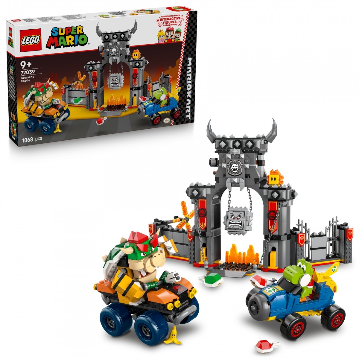 Kocke Super Mario 77239 Mariokart Bowserjev grad 4