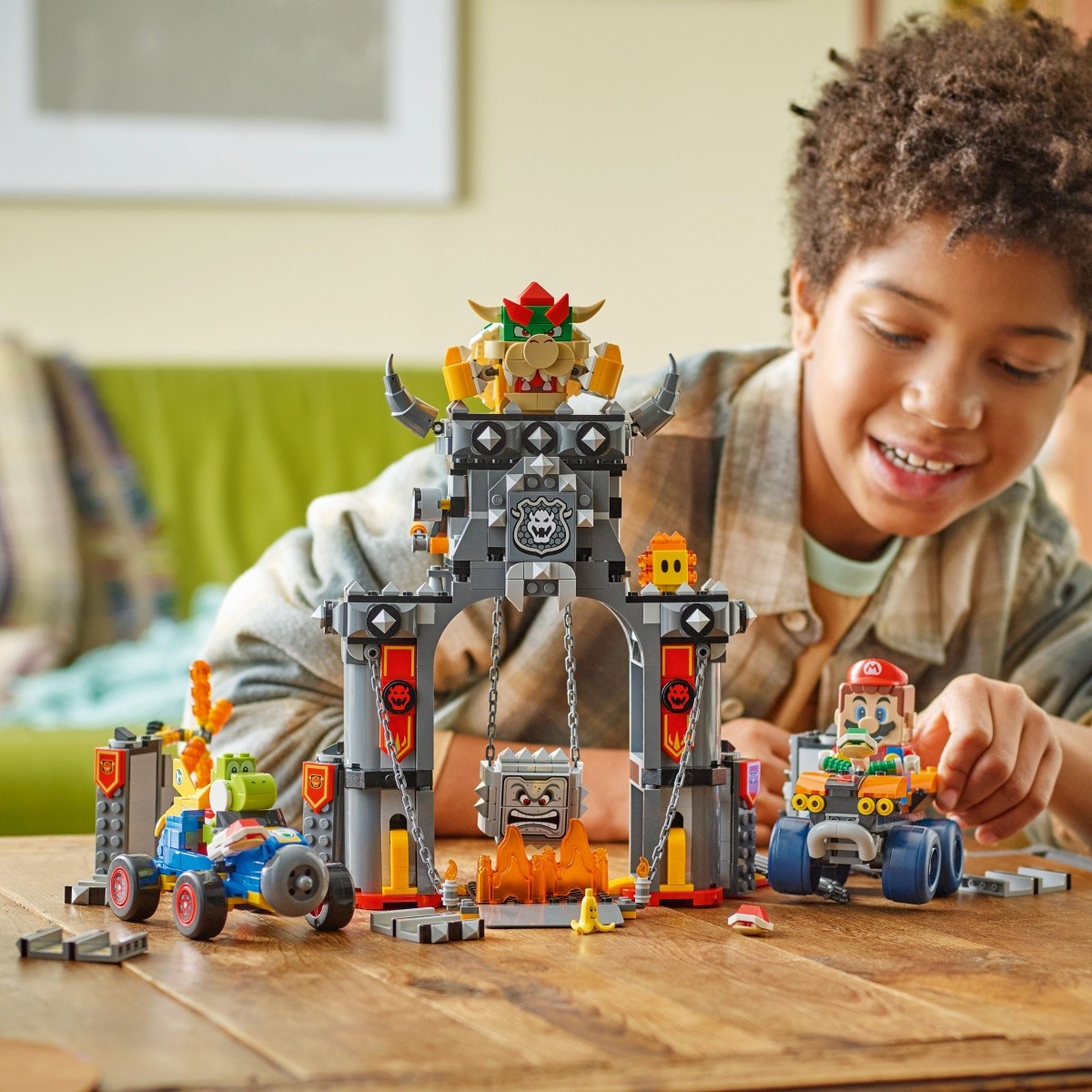 Kocke Super Mario 77239 Mariokart Bowserjev grad 6