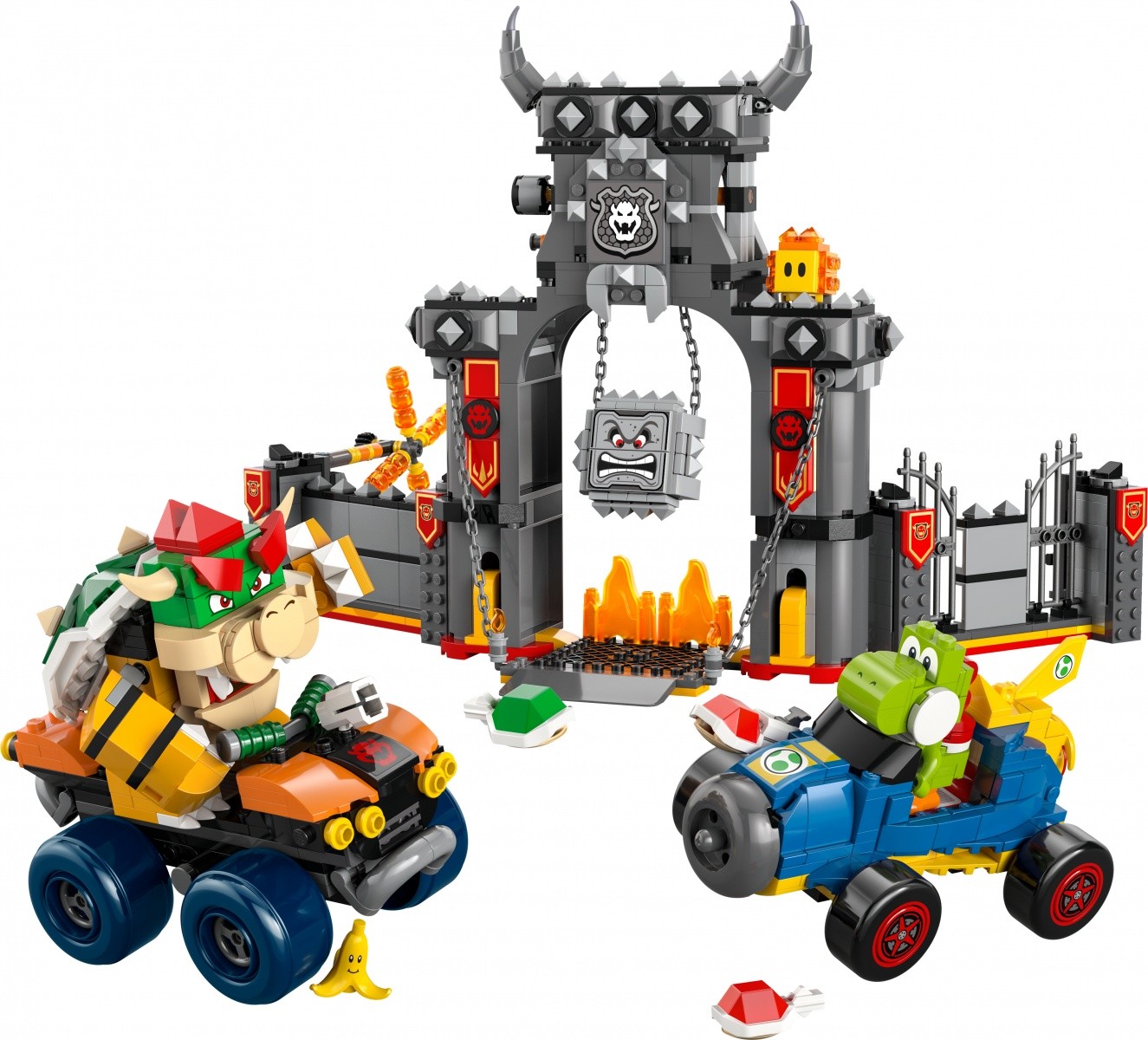 Kocke Super Mario 77239 Mariokart Bowserjev grad 8