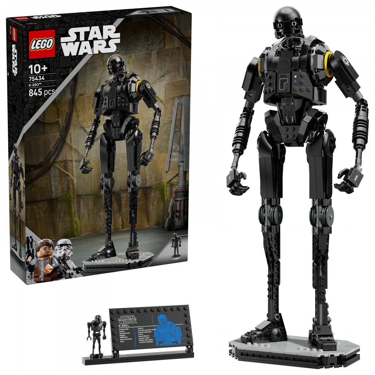 Kocke Star Wars 75434 Droid stražar K-2SO 5