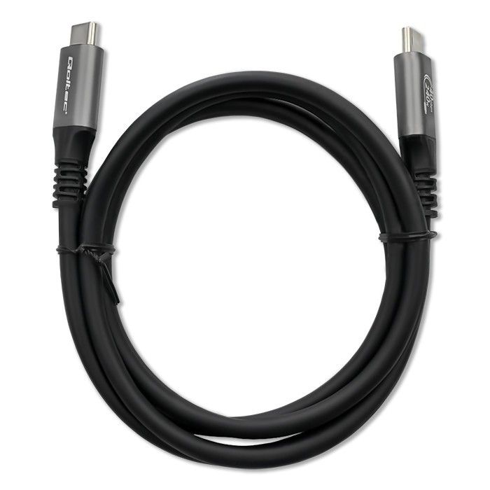 Kabel USB4 Ultra-Fast, 240W PD, Thunderbolt 3/4, 4K, 40Gb/s, 1m, črn 3