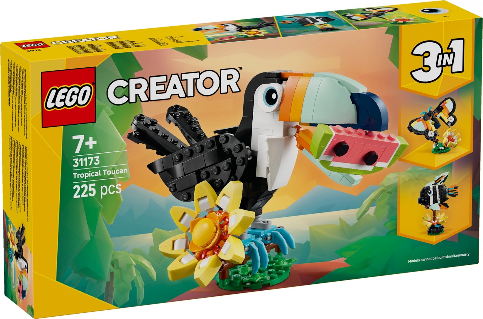 LEGO Creator 31173 Divje živali: Tropski tukan