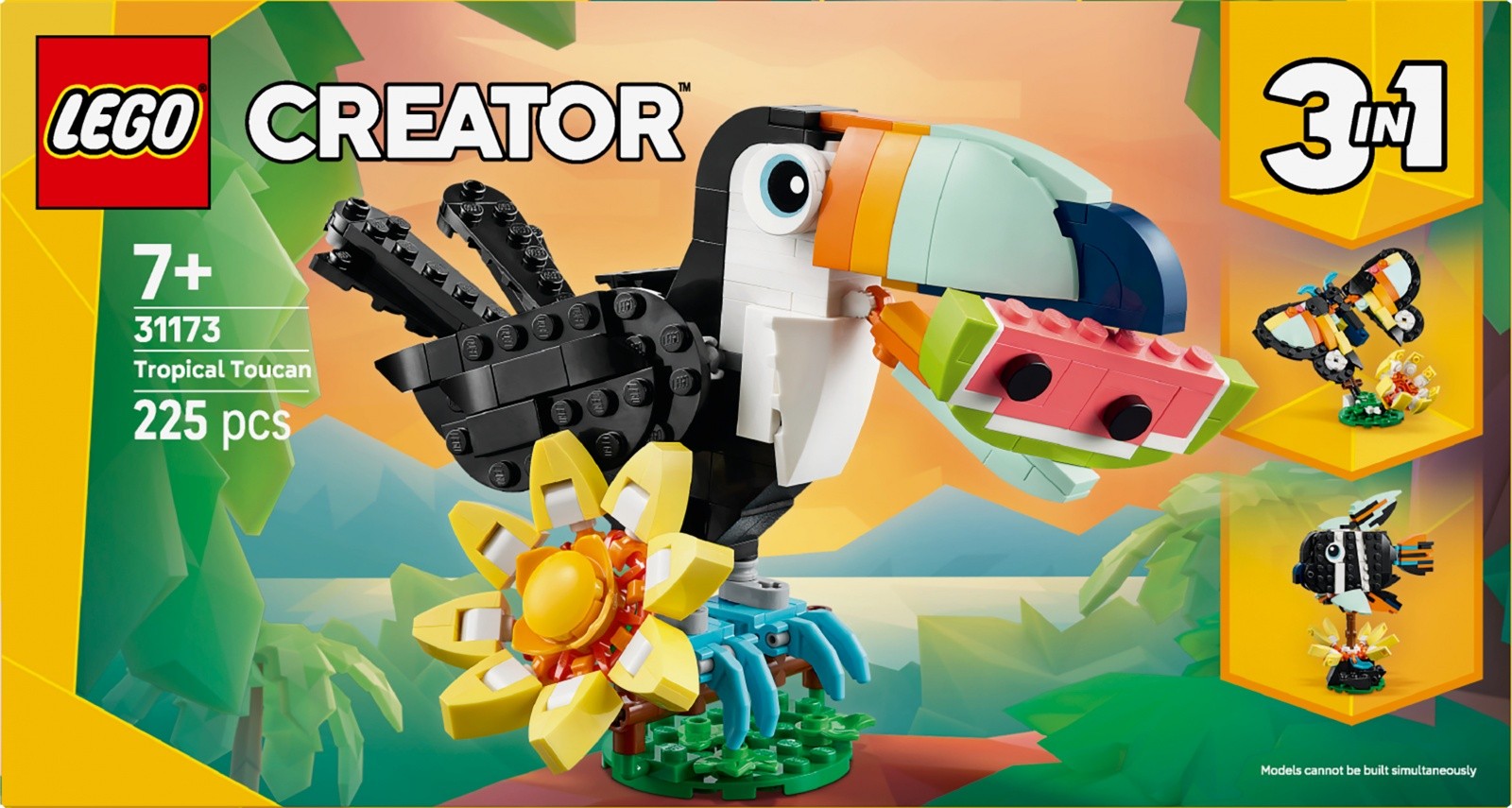LEGO Creator 31173 Divje živali: Tropski tukan 3
