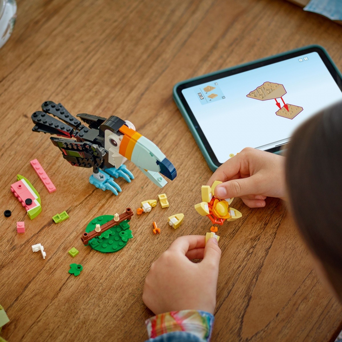 LEGO Creator 31173 Divje živali: Tropski tukan 5