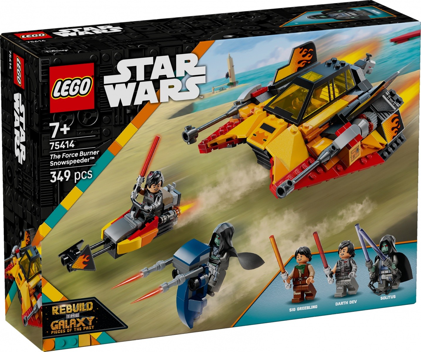 Kocke Star Wars 75414 Snežni jurišnik