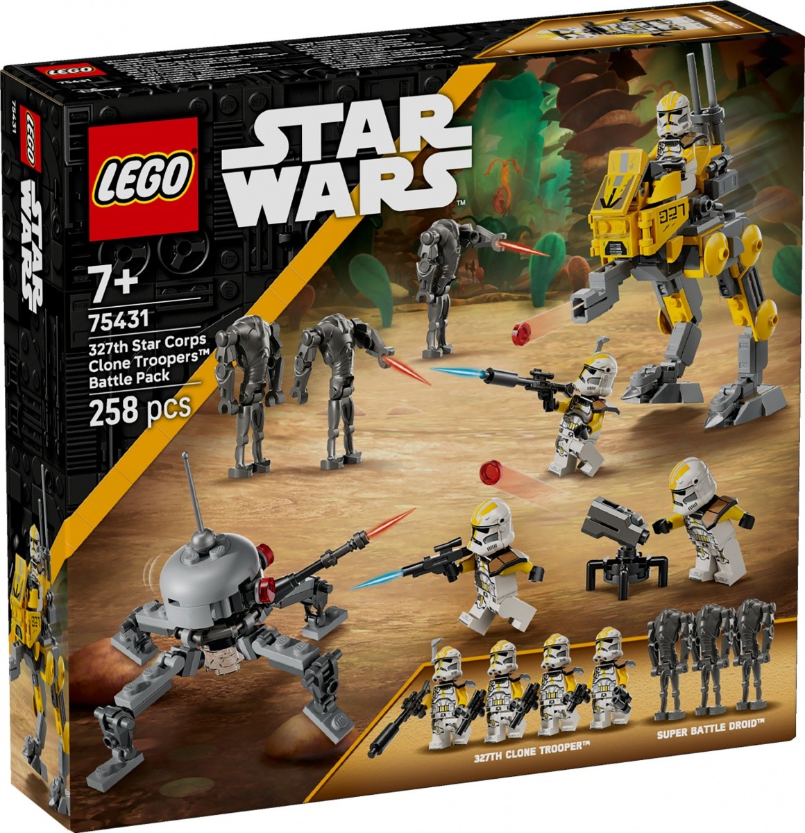 Kocke Star Wars 75431 Bojna enota – kloni 327. korpusa