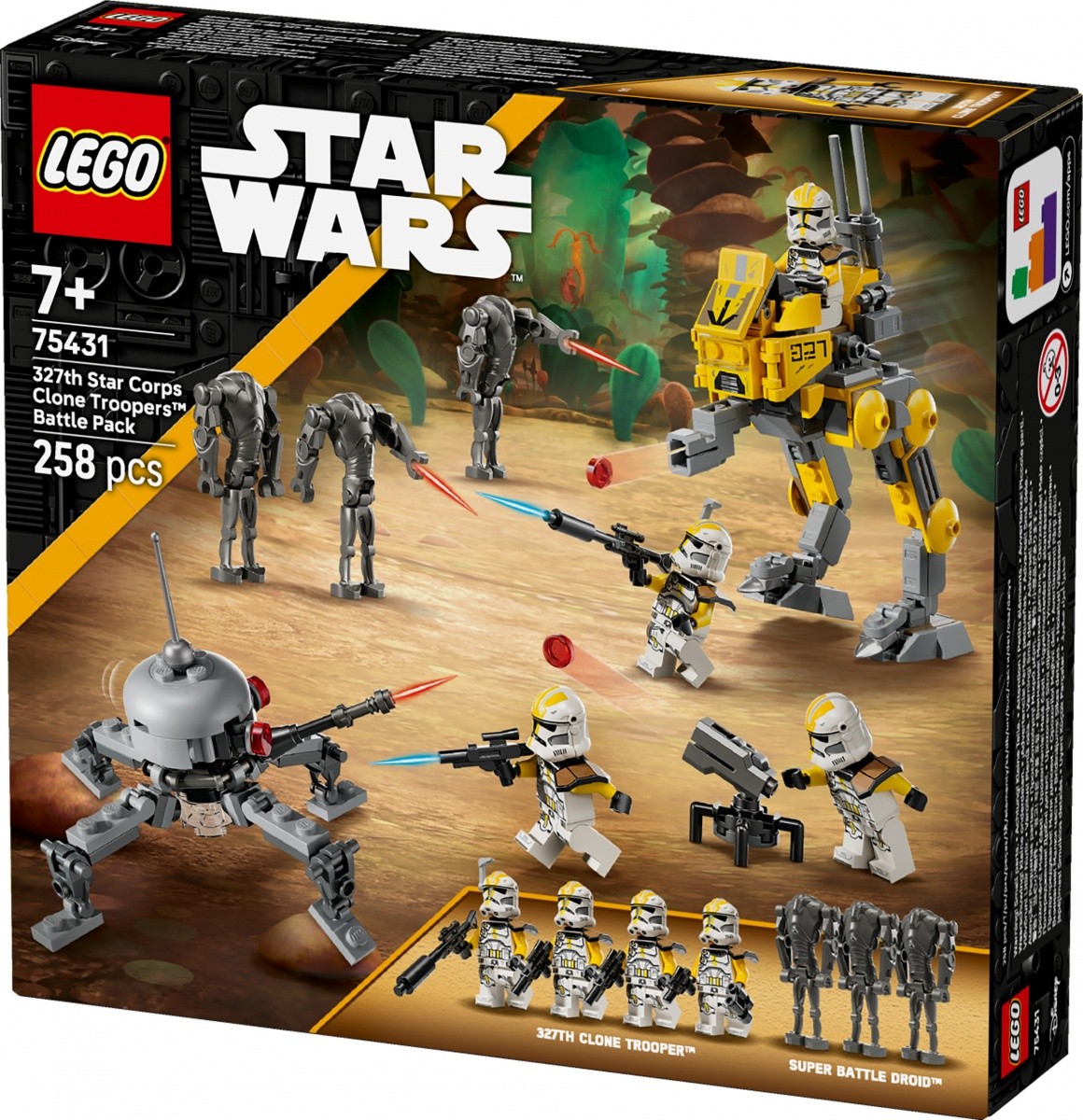 Kocke Star Wars 75431 Bojna enota – kloni 327. korpusa 2