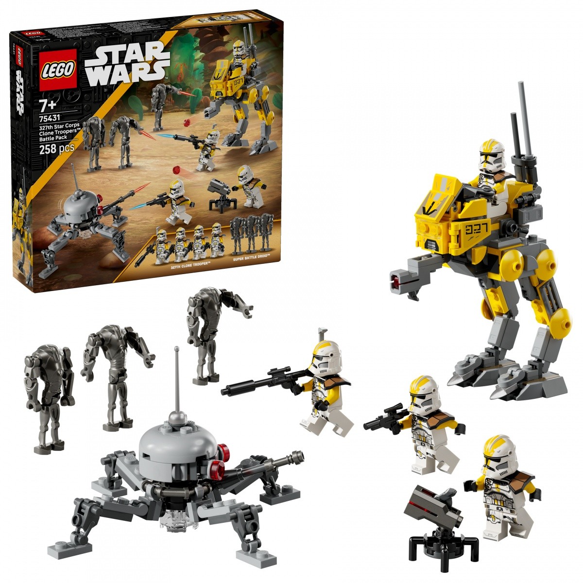 Kocke Star Wars 75431 Bojna enota – kloni 327. korpusa 5
