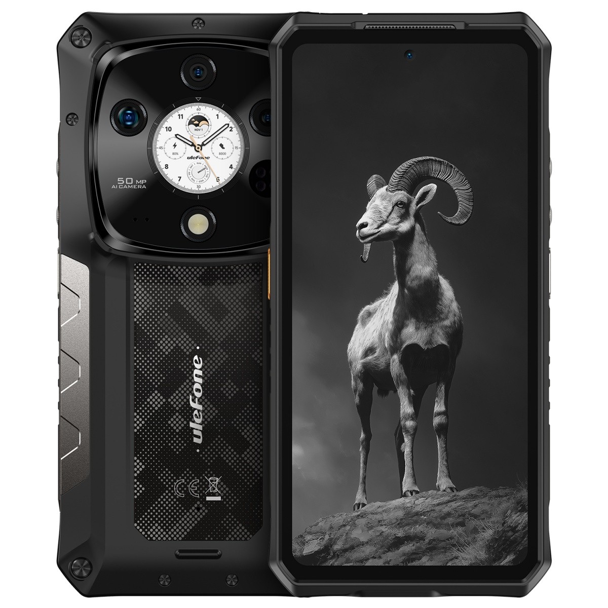 Pametni telefon Armor 28 Pro 5G 16/512GB IP69K Črn