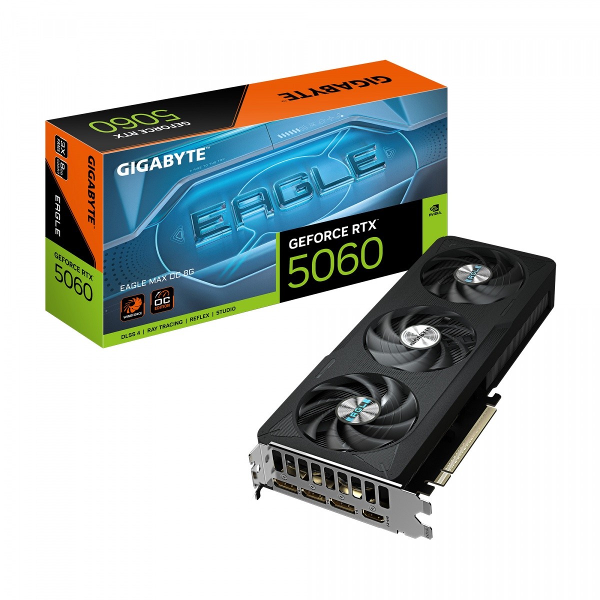 Gigabyte GeForce RTX 5060 EAGLE MAX OC grafična kartica, 8GB