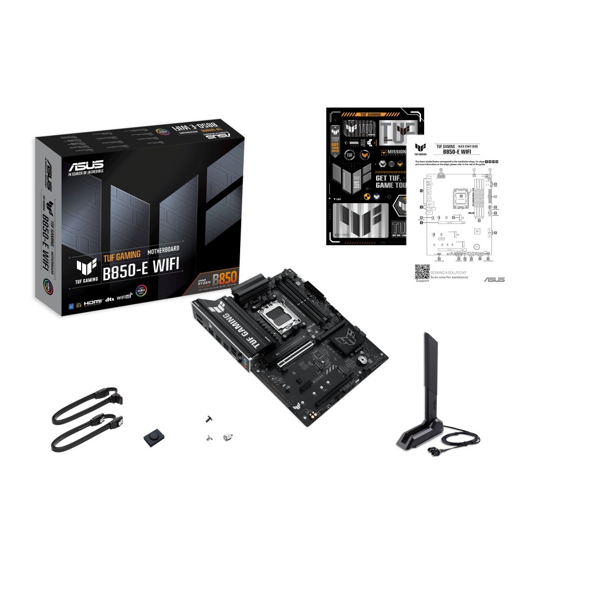 Matična plošča ASUS TUF GAMING B850-E WIFI AM5, 4xDDR5, DP/HDMI 8