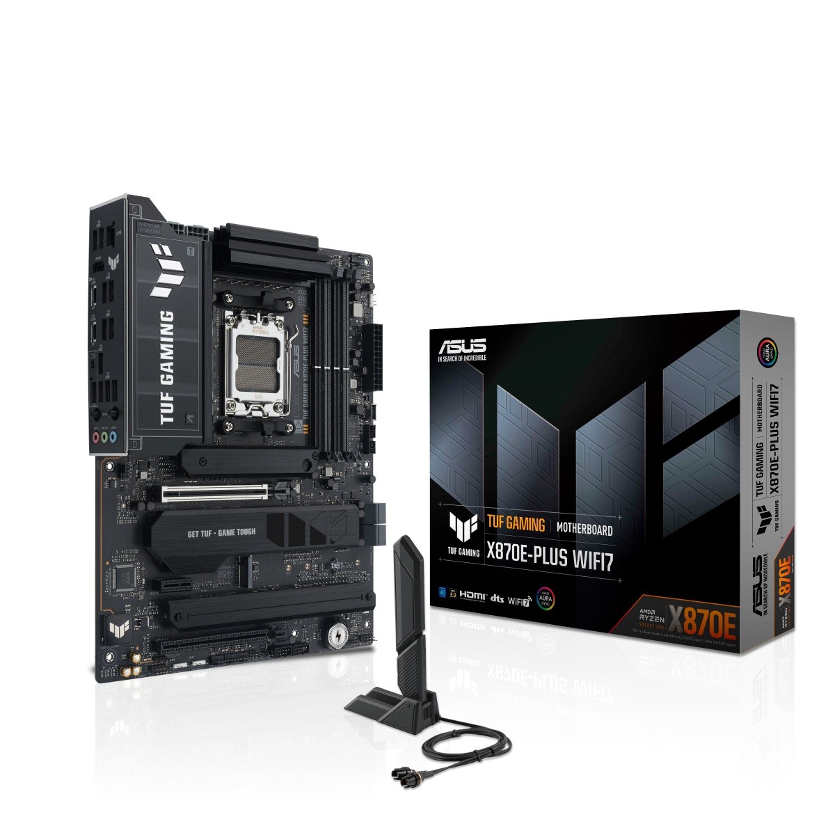 Asus TUF GAMING X870E-PLUS WIFI AM5 Matična ploča (4DDR5, HDMI/USB-C) 7