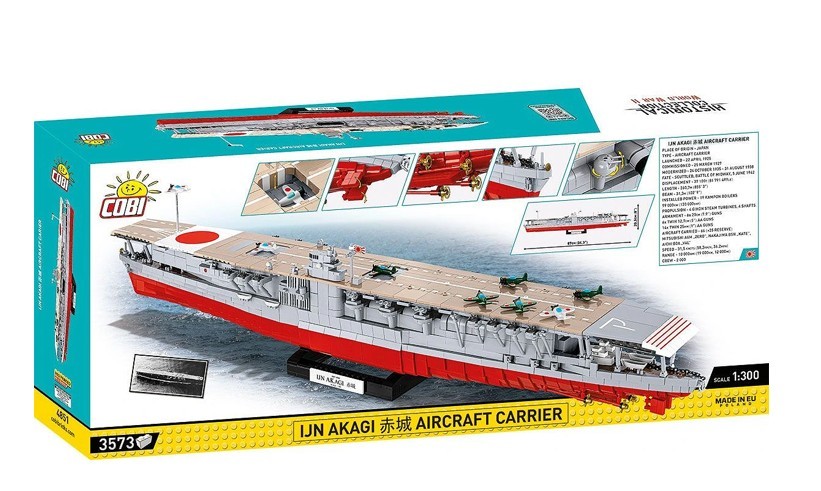 Gradbeni bloki IJN Akagi Aircraft Carrier, 3573 kosov 2