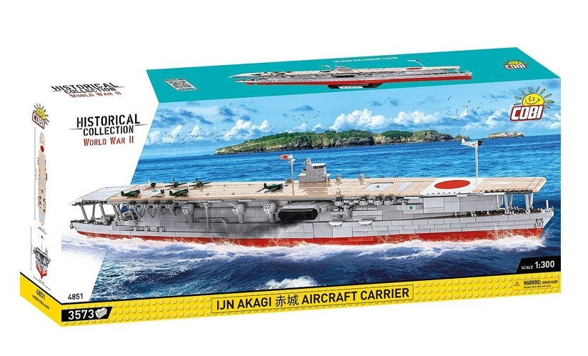 Gradbeni bloki IJN Akagi Aircraft Carrier, 3573 kosov