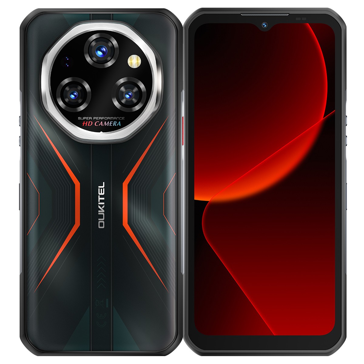 Pametni telefon WP55 Pro 5G 16/512GB IP69K Oranžen