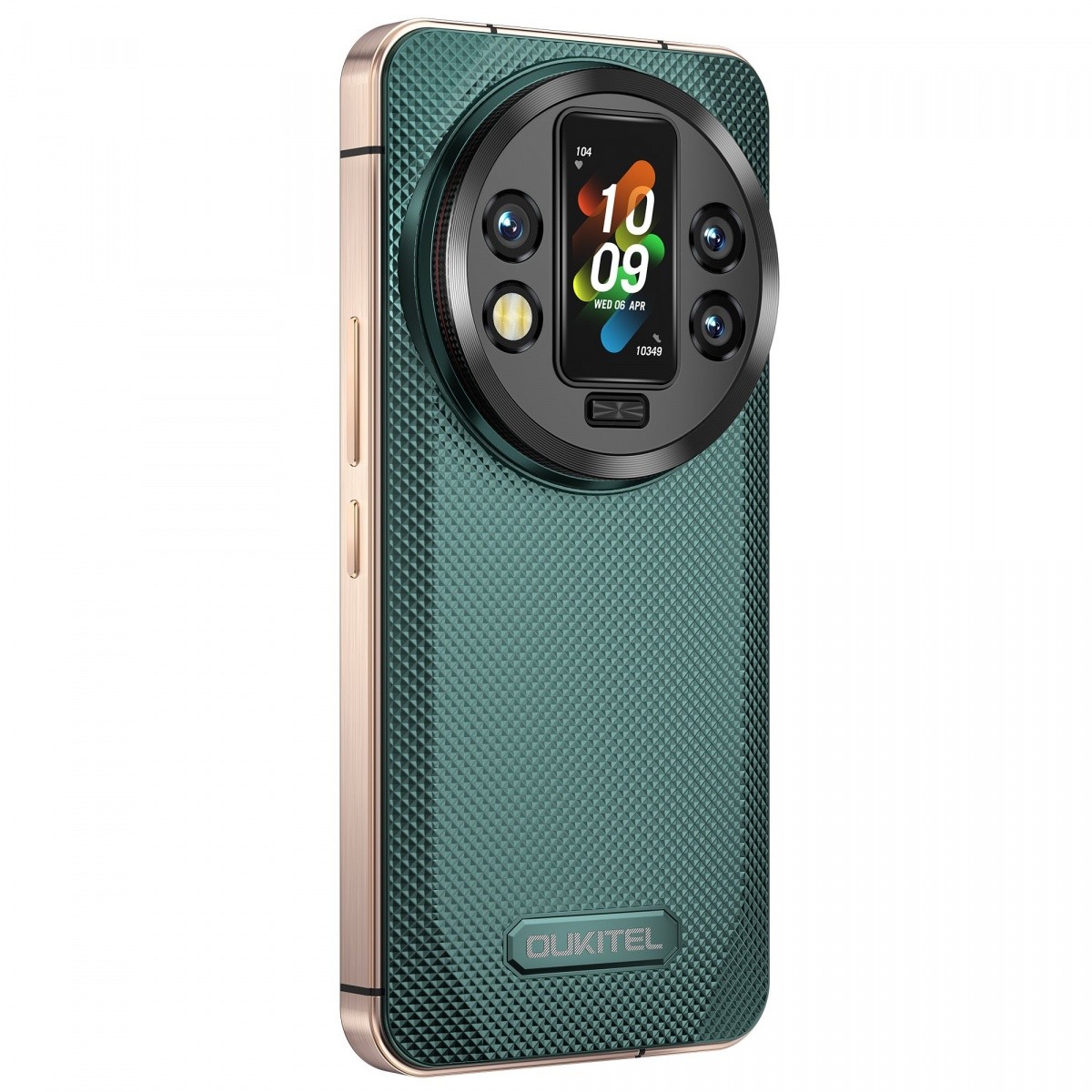 Vzdržljiv Pametni Telefon WP200 Pro 5G (24GB/1TB, IP69K) – Zelena Barva 6