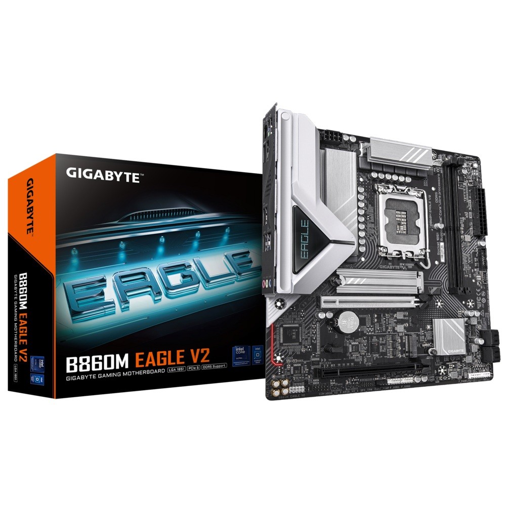 Matična plošča Gigabyte B860M EAGLE v2 mATX, DDR5