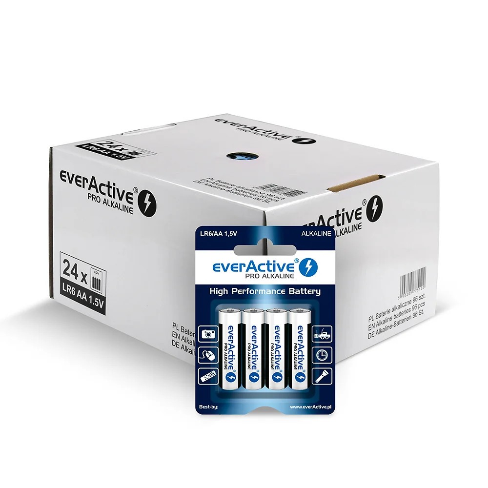 Baterije Pro Alkaline LR6/AA, 96 kosov 2