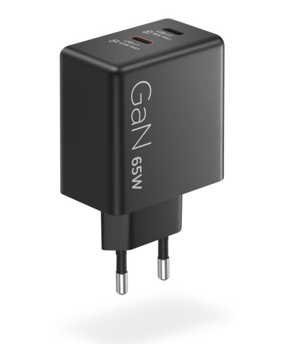 Polnilnik Dual USB-C 65W GaN 40AW065BEU 2