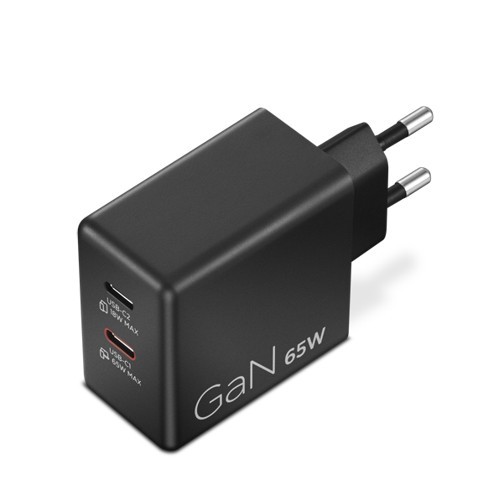 Polnilnik Dual USB-C 65W GaN 40AW065BEU 3