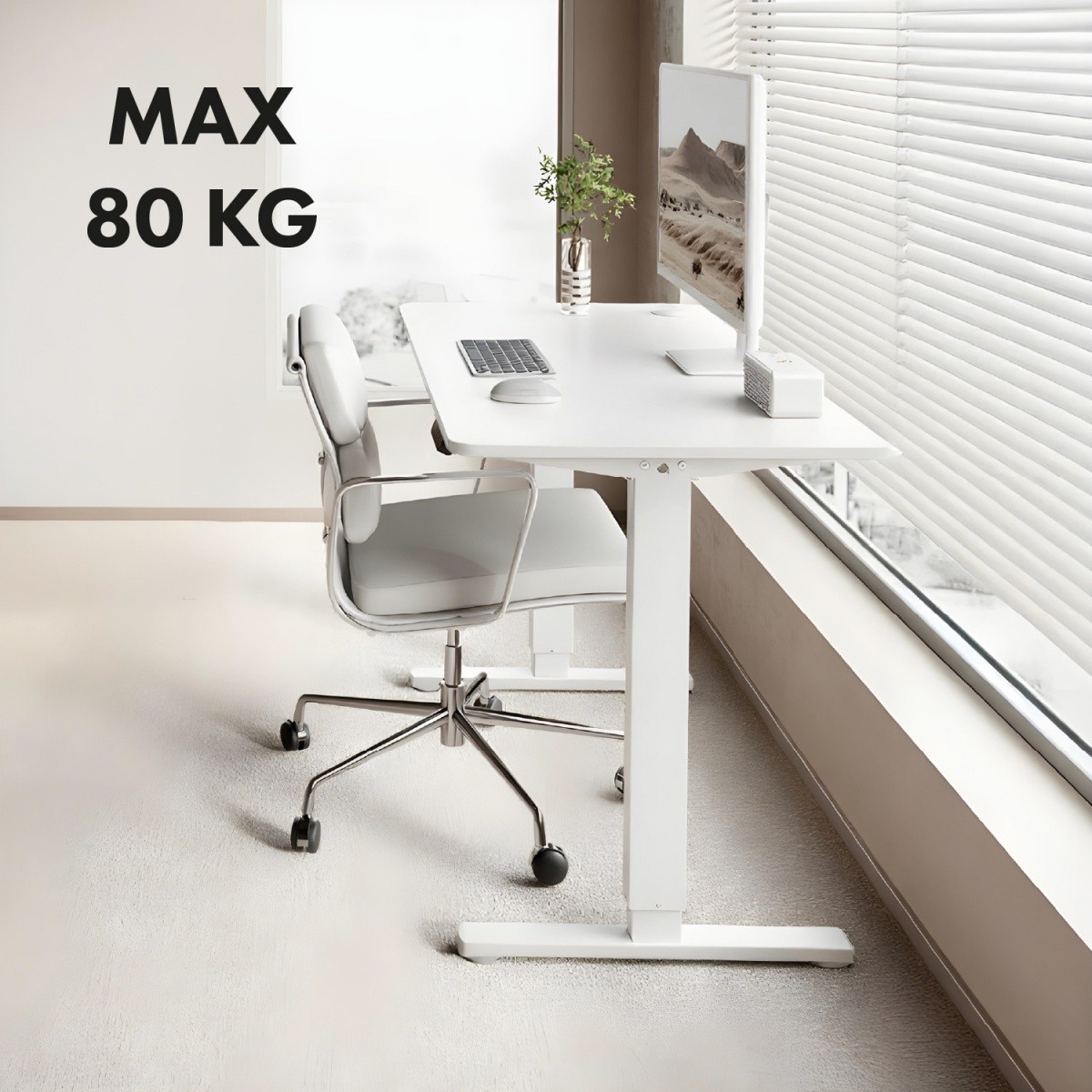 Ergonomsko pisalno mizo z električno nastavitvijo višine ER-400W 6