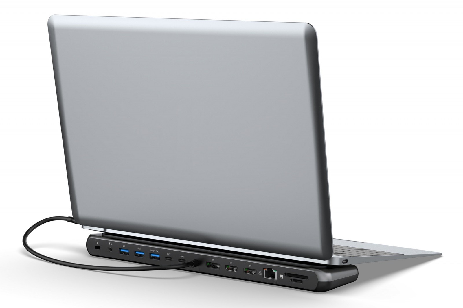 12-portna USB-C Docking Station do 8K/30Hz HDR, 3 monitorja 2