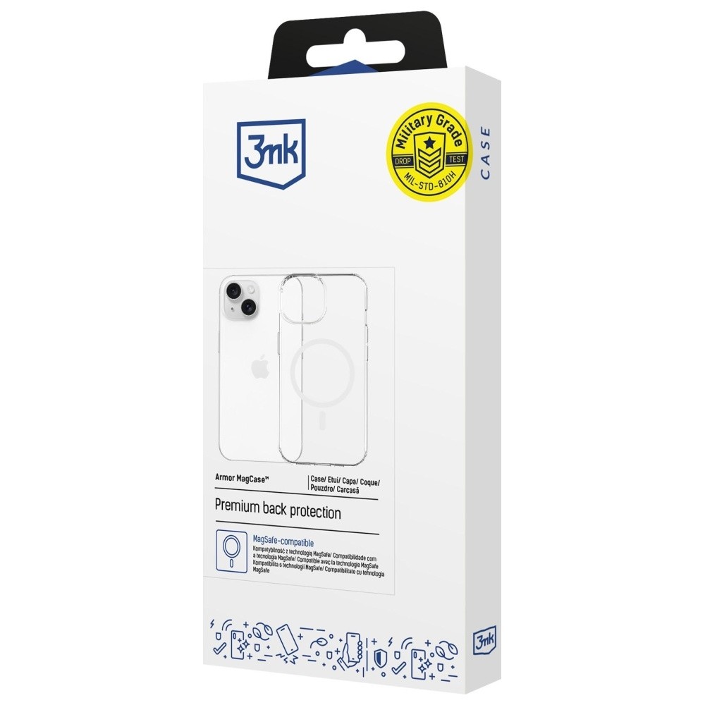 Armor MagCase etui za iPhone 13/14 MagSafe, prozoren 2