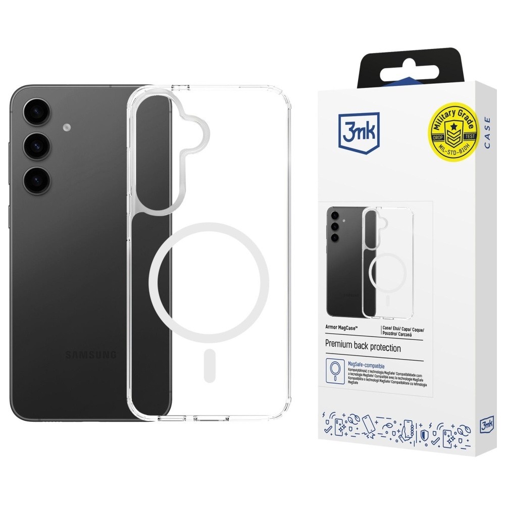 Etui Armor MagCase za Samsung A16 4G/5G, prozoren