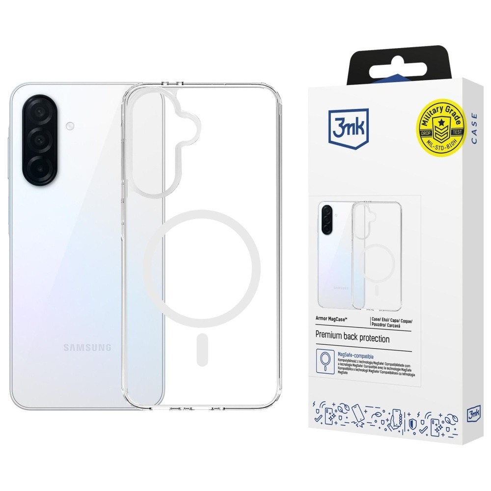 Etui Armor MagCase za Samsung A36, prozoren