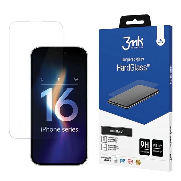 Kaljeno steklo HardGlass 9H za iPhone 16
