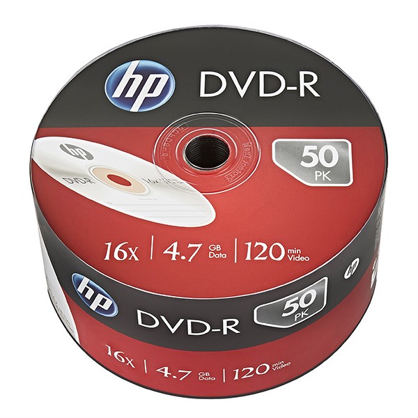 HP DVD-R medij, 16x, 4.7GB, 50 kosov