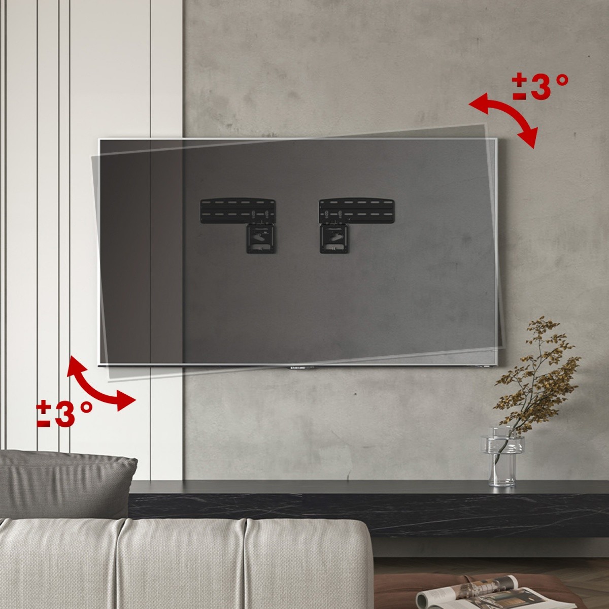 Nosilec za QLED TV, 43-85'', MC-806N 4